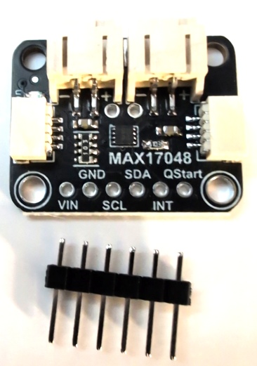 MAX17048 battery fuel gauge module
